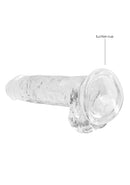 REALROCK 7" DILDO CLEAR