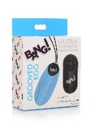 BANG! GROOVED EGG WITH REMOTE BLUE