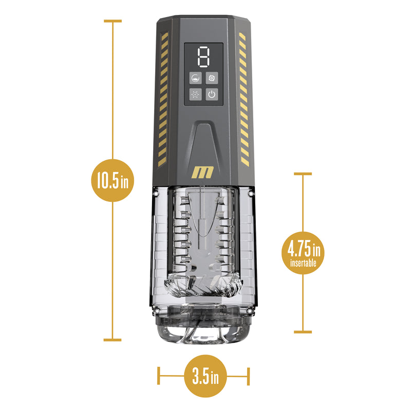 SPINMASTER PRO VIBRATING & ROTATING STROKER