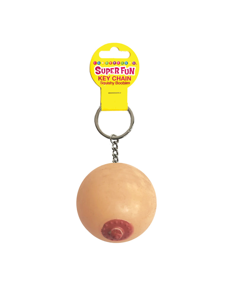 SQUSHY BOOB STRESS RELIEF KEYCHAIN