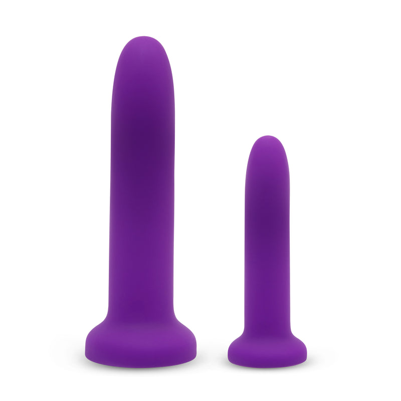 TOGETHER DUO STRAP ON HARNESS, 5.5" DILDO, & 8" VIBRATING DILDO