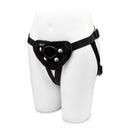 TOGETHER VIBES TILT STRAP ON HARNESS &  6.5" VIBRATING PURPLE DILDO