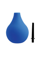 Blue CleanStream douche bulb with its black nozzle removed