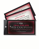 ORAL SEX FOR HER COUPON BOOK