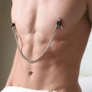 PREMIUM CHAIN NIPPLE CLAMPS SILVER