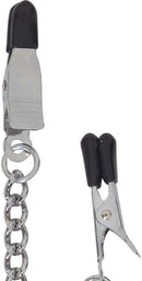 ENDURANCE CHAIN NIPPLE CLAMPS SILVER