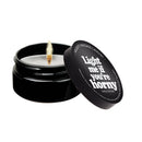 KAMA SUTRA LIGHT ME IF YOU’RE HORNY MASSAGE CANDLE VANILLA CRÈME 1.7OZ
