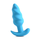 BANG! ULTRA SWIRL ANAL PLUG WITH REMOTE BLUE