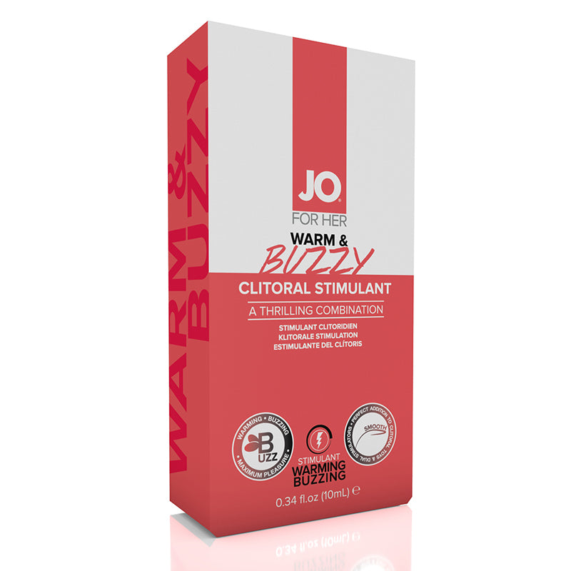 JO WARM & BUZZY CLIT GEL .34OZ