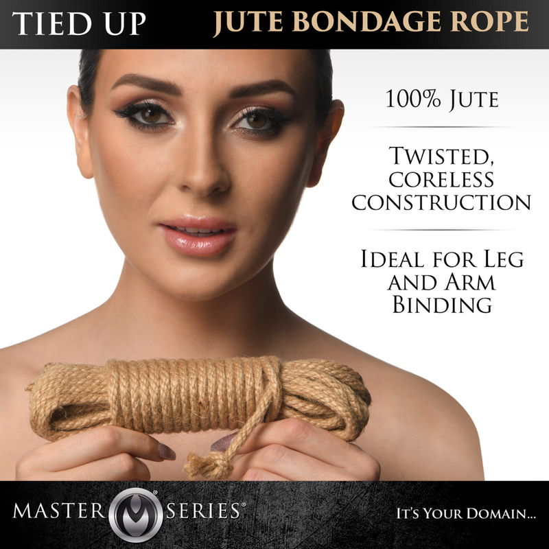 JUTE BONDAGE ROPE 50'