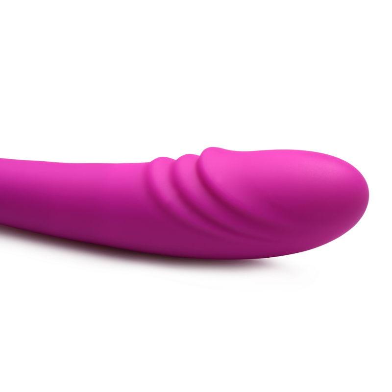 INMI DOUBLE TEAM DILDO PINK WITH REMOTE