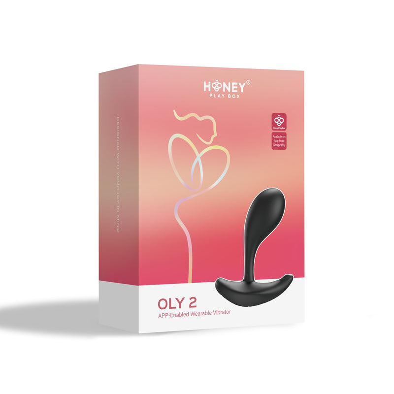 OLY 2 PRESSURE SENSING CLIT & G SPOT VIBE BLACK