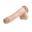 UNCUT VIBRATING DILDO LIGHT 6"