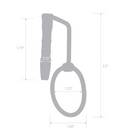 BLUE LINE STAINLESS STEEL SPERM STOPPER