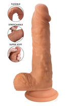 EASY RIDERS 6" DILDO WHITE