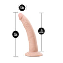 AU NATUREL JACK 7"DILDO VANILLA