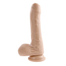 UNCUT VIBRATING DILDO LIGHT 6"