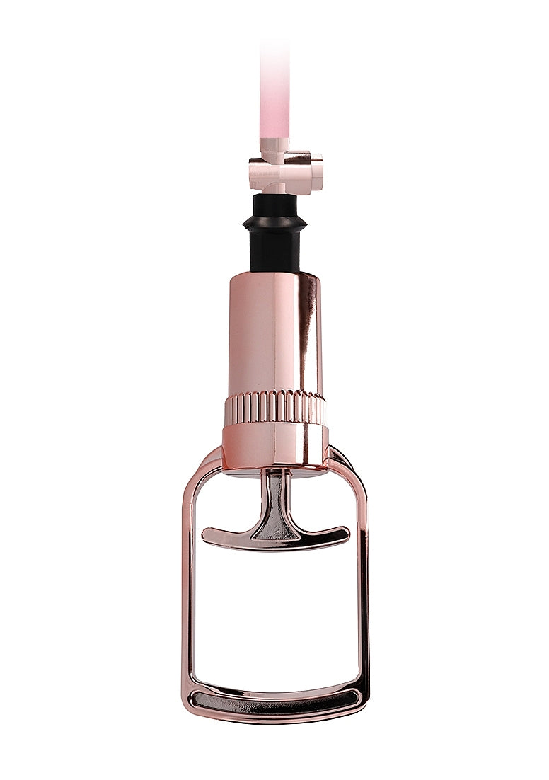 CLITORAL & NIPPLE PUMP SET ROSE GOLD LARGE