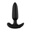 FORTO POINTED VIBRATING ANAL PLUG BLACK