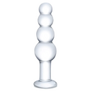 GLAS BEADED ANAL PLUG 7.25"