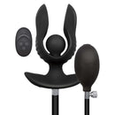 ATOMIC VIBRATING INFLATABLE PLUG BLACK