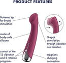 SATISFYER SPINNING G SPOT VIBE 1 PURPLE