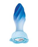 GODDESS REMOTE CONTROL ROTATING JEWEL BLUE PLUG