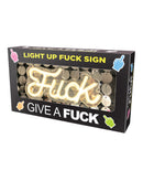 NEON F* LIGHT UP SIGN