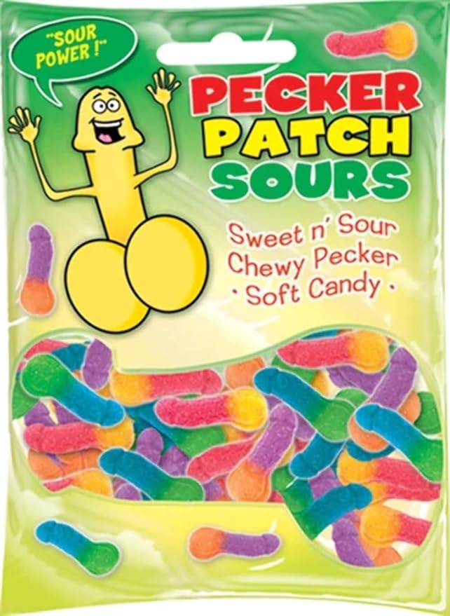 PECKER PATCH SOUR CANDIES