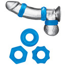 BLUE LINE NUTS & BOLTS 3CT COCK RINGS