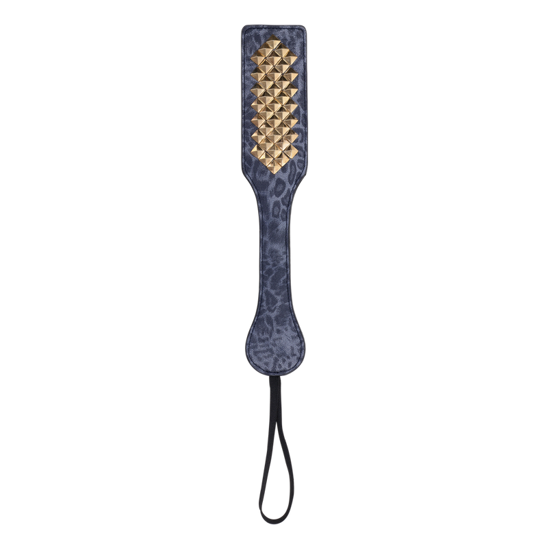 SEX & MISCHIEF COUGAR STUDDED PADDLE