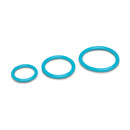 EVERY BODY STRAP-ON HARNESS SET WITH 6” BLUE DILDO