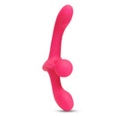 TOGETHER VIBES DOUBLE TAP STRAPLESS STRAP ON PINK