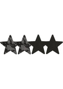 PEEKABOO PASTIES SATIN & LACE STARS