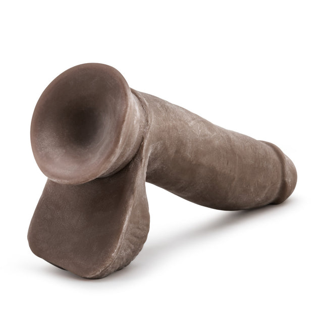 AU NATUREL SENSA FEEL 7" DILDO CHOCOLATE