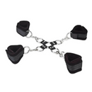 LUX FETISH 5PC SOFT CUFF HOGTIE