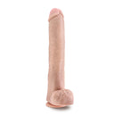 AU NATUREL DADDY 14" DILDO VANILLA