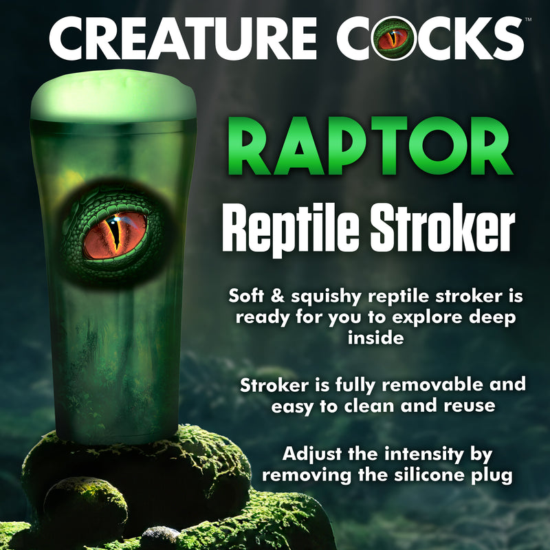 CREATURE COCKS RAPTOR REPTILE STROKER