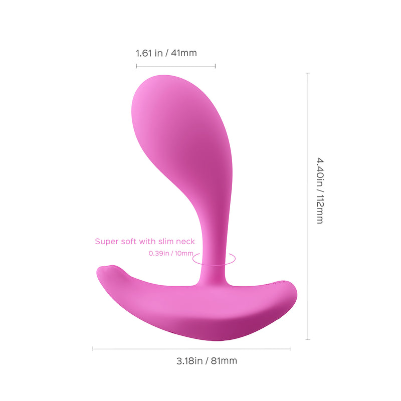 OLY 2 PRESSURE SENSING CLIT & G SPOT VIBE PURPLE
