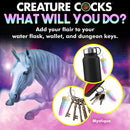 CREATURE C*CKS MYSTIQUE UNICORN KEYCHIAN