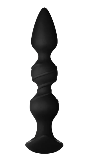 FORTO RATTLER ANAL BEADS BLACK