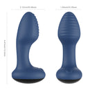 FRENZY ROTATING BUTT PLUG BLUE