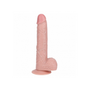 REALROCK 7" VIBRATING DILDO FLESH