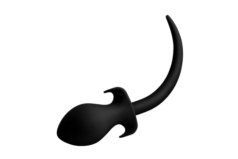 MASTER SERIES XL SILICONE PUPPY TAIL ANAL PLUG