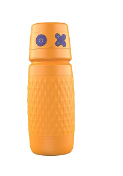 CYBERSKIN WARRIOR VIBRATING & SUCKING STROKER ORANGE