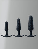 VEDO TRIO ANAL PLUG SET BLACK