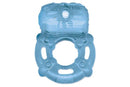 MACHO NITE LIGHTS VIBRATING C*CK RING BLUE