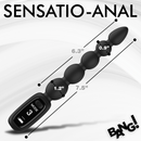 BANG! DIGITAL DISPLAY ANAL BEADS BLACK