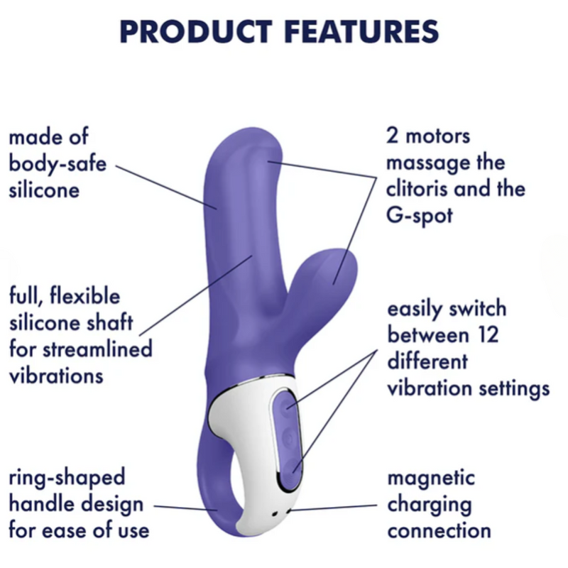 SATISFYER MAGIC BUNNY PURPLE