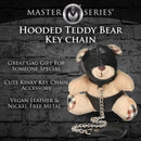 HOODED TEDDY KEYCHAIN